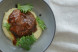 Stewed cheeks with potato puree