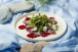 Deer carpaccio with beetroot gel